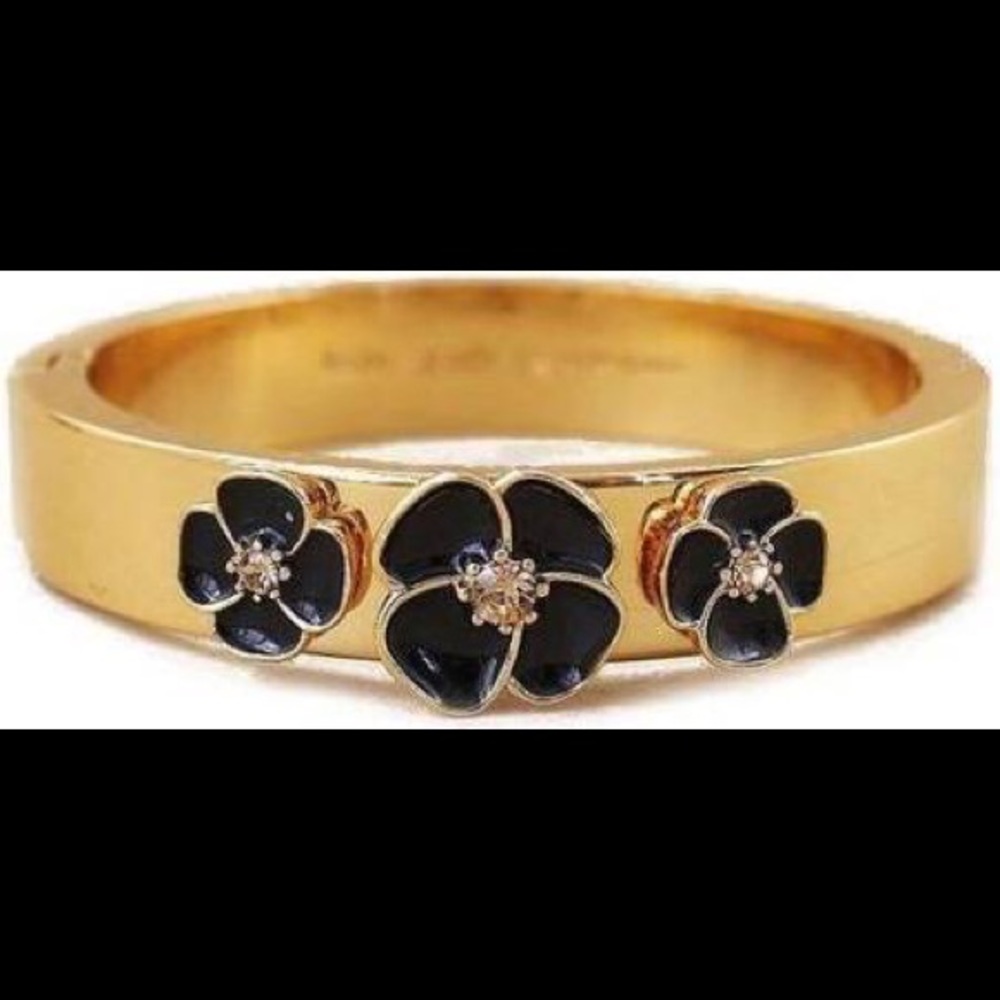 Kate Spade ♠️ Flutter Floral Bangle